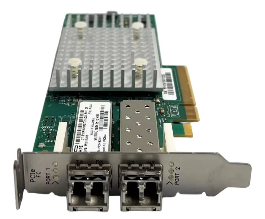 HPE StoreFabric SN1200E Dual Port 16Gb FC Host Bus Adapter HBA 870002-001 Q0L14A
