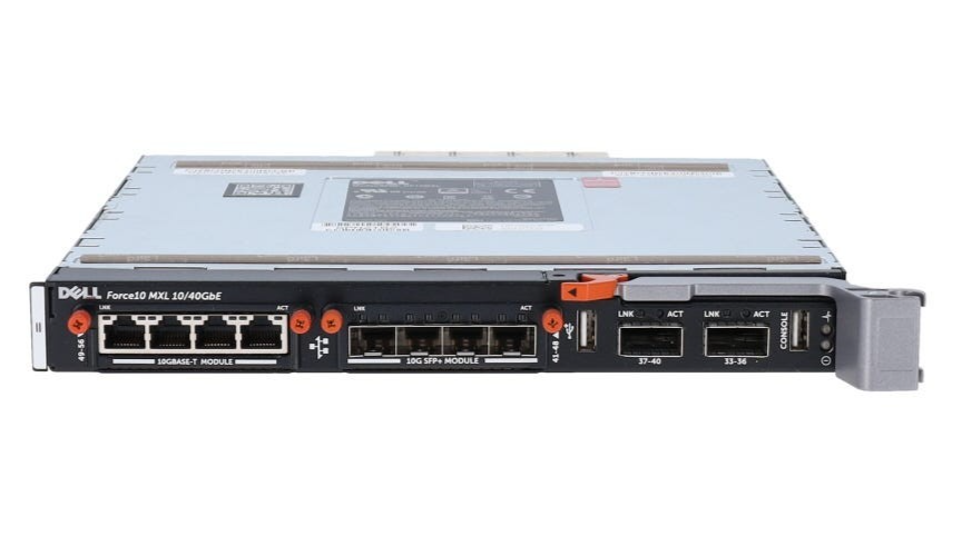 Dell Force10 MXL 10/40GBE 2 Port QSFP+ Switch Module 1C01H For M1000E