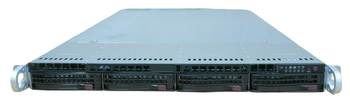 Supermicro CSE-819U X10DRU-i+ 2x E5-V3/V4 4x 3.5" Bay CTO 1U Server No CPU / RAM