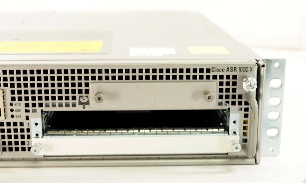 Cisco ASR1002-X 2U Aggregation Service Router 6x 1G SFP 2x PSU ADV ENT TPUT10G
