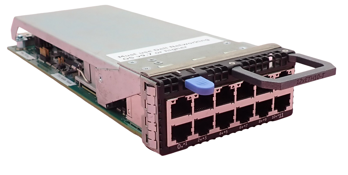 Dell 12xETH10-T 12-Port 1/10Gb Ethernet/FCoE Module For S5000 Switch 1WDY8