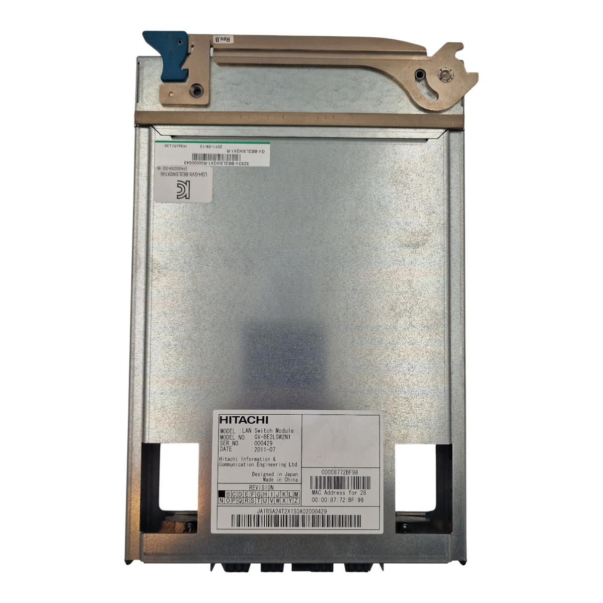 Hitachi GV-BE2LSW2X1-R 1/10Gb LAN Switch Module for Hitachi CB2000