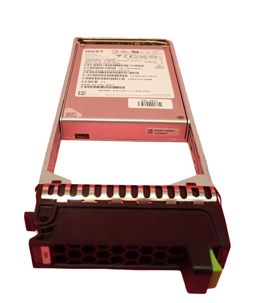Fujitsu Eternus MLC DX SSD SAS 2.5' 7.68TB 12G CA08226-E897 FTS:ETSSAVN S3 S4 S5