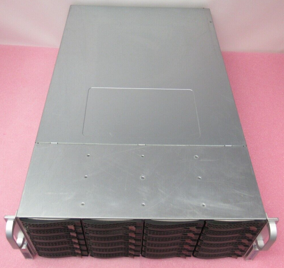 Supermicro CSE-847 X10DRi-T4+ Xeon E5-2600v3/v4 36 x 3.5" Bay 4U Storage Server