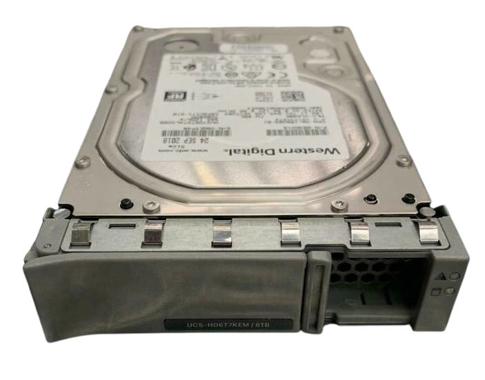 Cisco UCS-HD6T7KEM 3.5" 6TB 12G 7.2K 512E SAS Hot-Swap Hard Drive HDD for UCS
