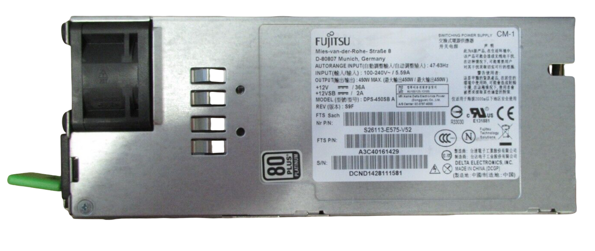 Fujitsu Primergy TX2540 M1 2x 10C E5-2470v2 192GB RAM 8x 2.5" Bay 4U Rack Server