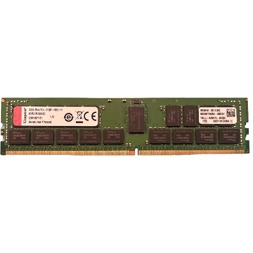 Kingston 32GB 2Rx4 PC4-2133P DDR4 ECC REG DIMM 288P Server Memory KVR21R15D4/32