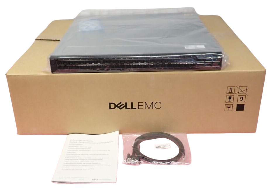 NEW Dell PowerSwitch S5148F-ON RA 48x 25Gb SFP28 6x 100Gb QSFP28 L3 Switch OPX