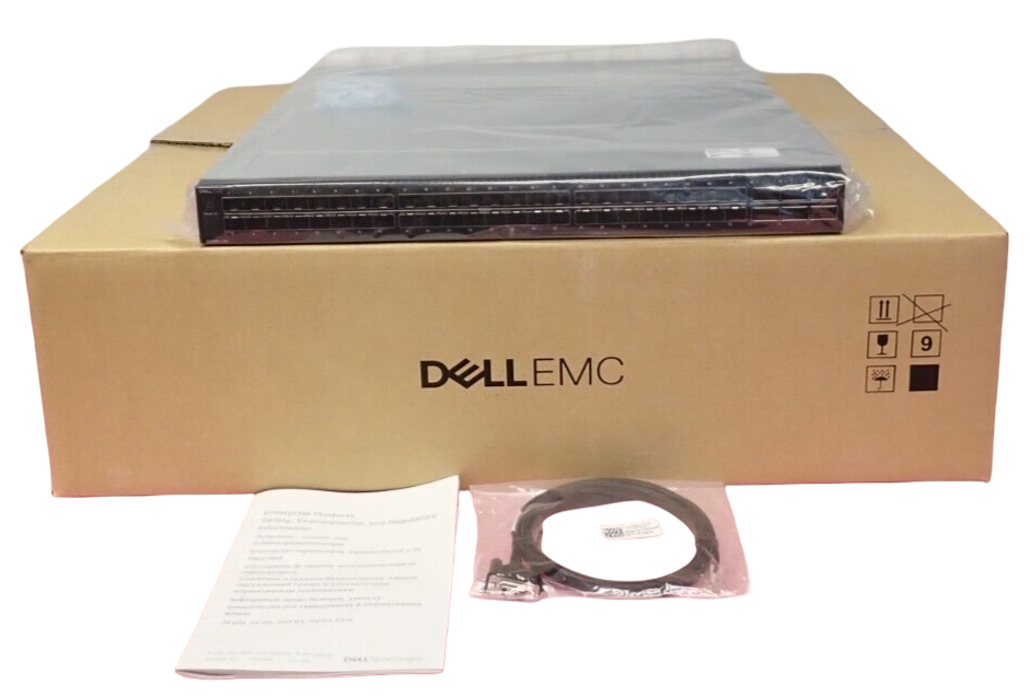 NEW Dell PowerSwitch S5148F-ON RA 48x 25Gb SFP28 6x 100Gb QSFP28 L3 Switch OPX