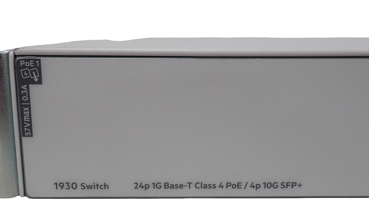 Aruba 1930 24x 1GBase-T PoE+ + 4x 10G SFP+ Port Smart Managed 195W Switch JL683A