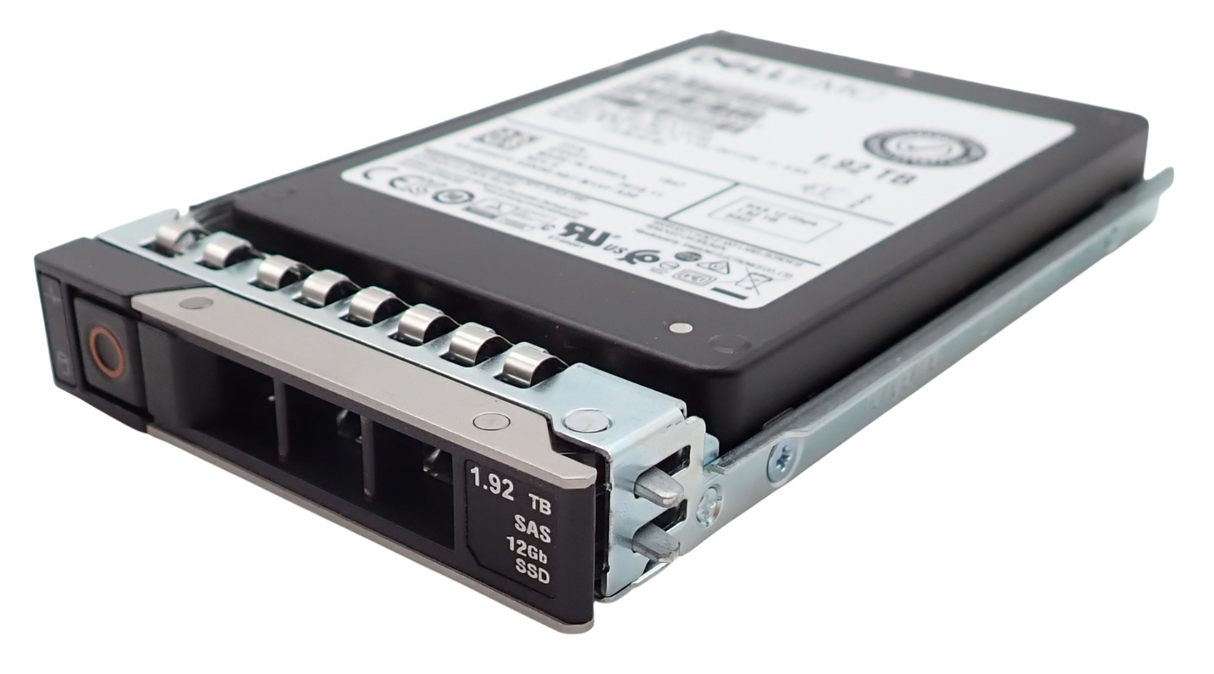 Dell PowerEdge 1.92TB SAS 12G RI 2.5" SSD MZ-ILT1T9A F0VFY + 14th-16th Gen Caddy