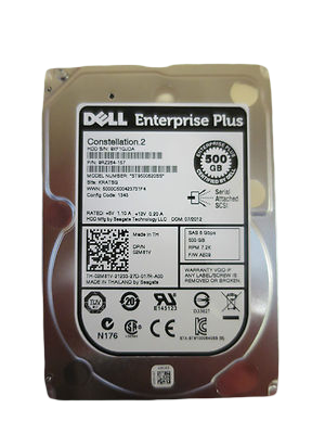 24 x NEW Dell EqualLogic 2.5" 500Gb 7.2k 6Gbps SAS Hard Drive fo PS6100X PS4100X