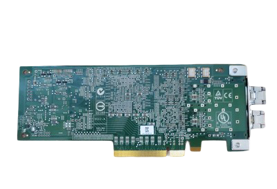 Dell QLogic QLE8152 10GbE SFP+ PCIe Dual Port HBA 10Gb/s FCoE NIC D001N + 2x SFP