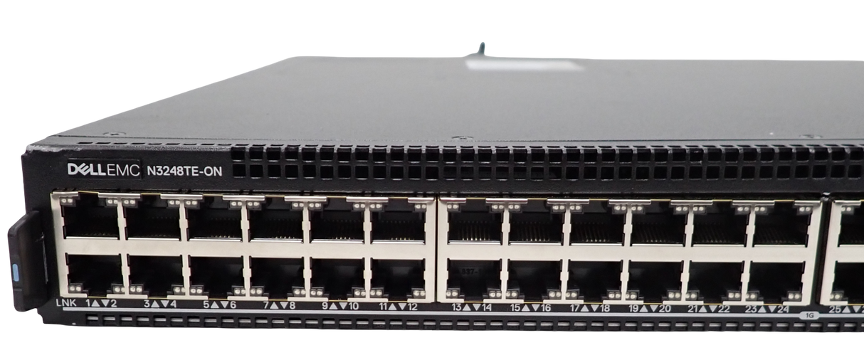 Dell EMC PowerSwitch N3248TE-ON 48x 1G RJ45 4x SFP+ 2x QSFP28 RA Switch OS10