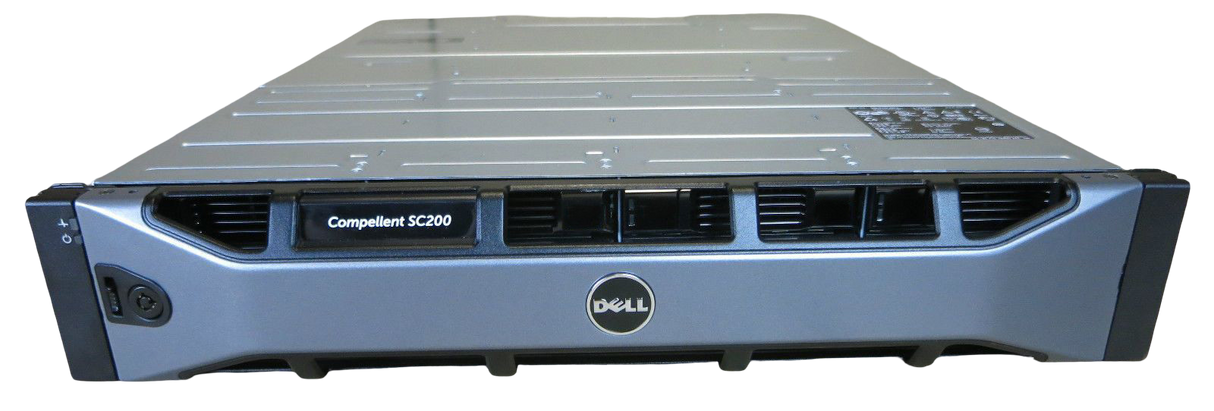 Dell Compellent SC200 Expansion Enclosure 12 x 3.5" HDD Bays 2x EMM 2x PSU