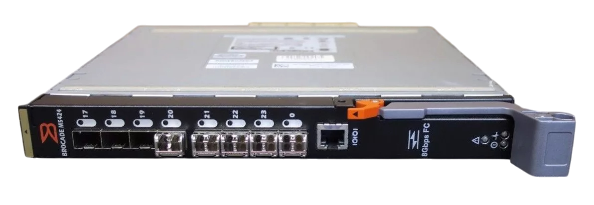 Dell Brocade M5424 8Gb 24-Port Fibre Channel FC Blade Switch for M1000E H456K