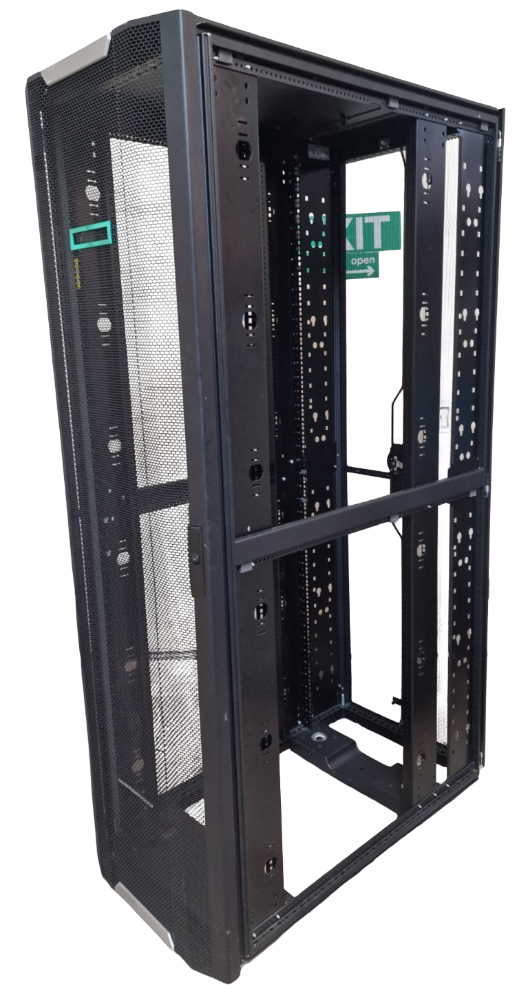 HP P9K37A 642 42U 600 x 1075mm Server Rack Cabinet 866971-001 NO SIDES