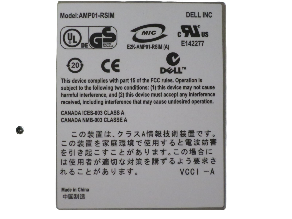 Dell PowerVault MD3000i iSCSI Dual Port Controller Module AMP01-RSIM X2R63