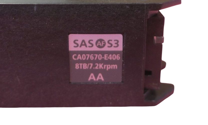 Fujitsu Eternus DX5/600 S3 8TB 7.2K 3.5" SAS 12Gb/s HDD Hard Drive CA07670-E406
