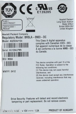 Fujitsu ETERNUS Ultrium LTO5 FC Tape Drive 10601448514 LT20 S2 LT40 S2 LT60 S2