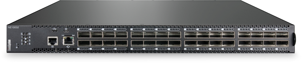 NEW Lenovo ThinkSystem NE10032 32x 100Gb QSFP28 1U F2R Rack Switch SSG7A32087