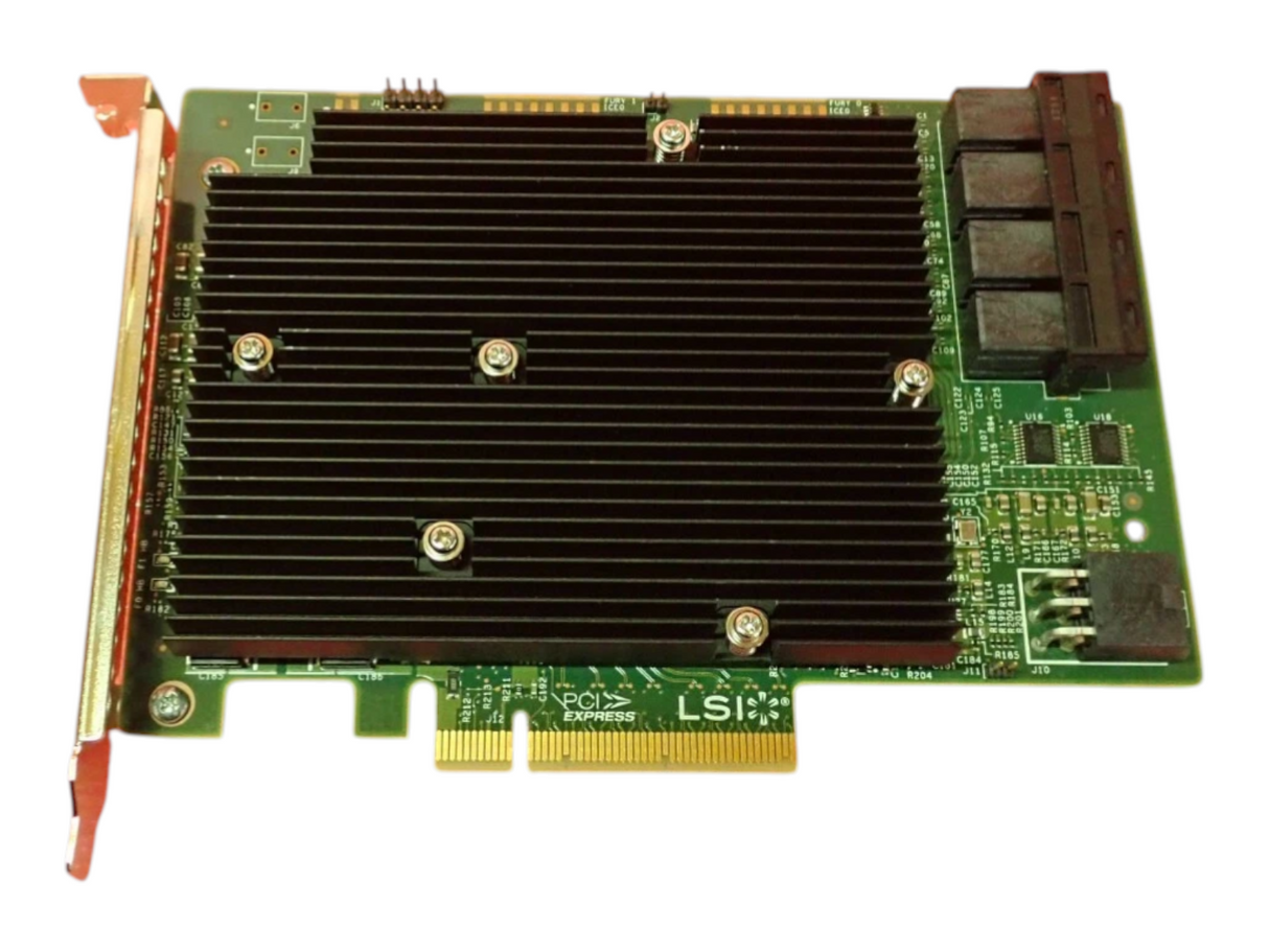 LSI 9300-16i SAS 12G/s 16-Port Host Bus Adapter HBA 03-25600-01B SAS9300-16i