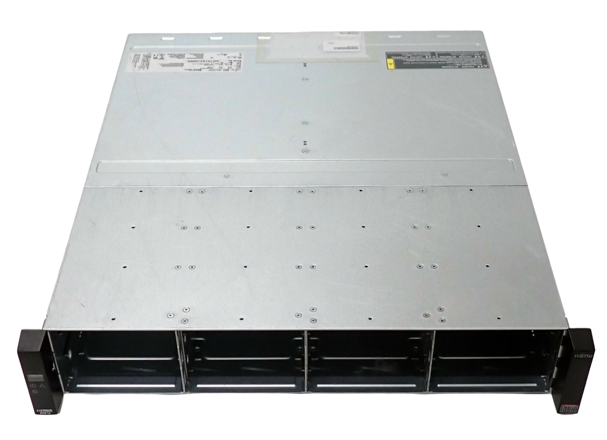 Fujitsu Eternus JX40 S2 Rack Storage Subsystem Array 12x 3.5" Bay 1x IOM12G 2xPS
