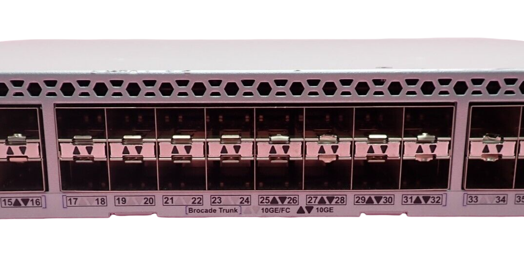 Brocade VDX 6740 BR-VDX6740-48-R 48x 10GbE SFP+ + 4x 40Gb QSFP+ Ethernet Switch
