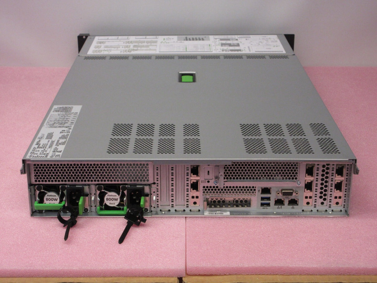 Fujitsu Primergy RX2540 M4 2x Gold 5115 384GB Ram 7.68TB SSD 48TB HDD 2U Server