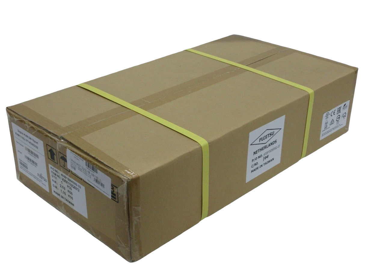 NEW Fujitsu KVM1116Q S26361-K1612-V116 Console Digital SW 16 Port 1U KVM Switch