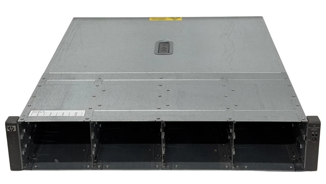 HP MSA60 Modular Smart Array 12 x LFF Bay + 1x I/O Module 2x PSU 418408-B21