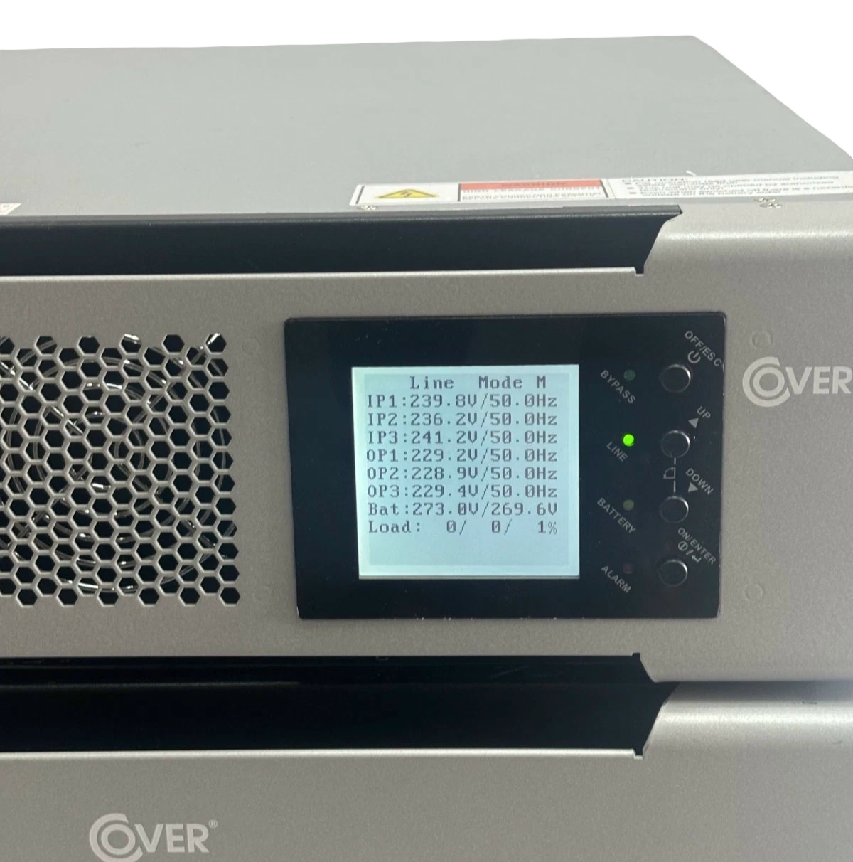 Cover PKX 3/3 10K UPS 10kVA/10kW 3-Phase On-Line Tower Rack with Battery Packs