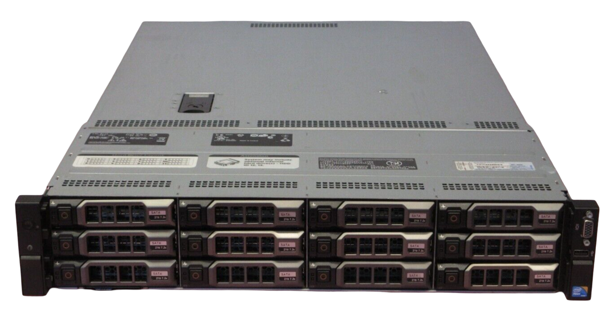 Dell PowerEdge R510 Xeon E5620 2.4GHz 4GB Ram 24.292TB HDD PERC H700 2U Server