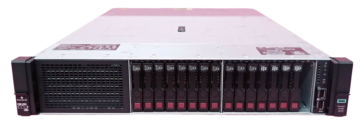 HPE ProLiant DL380 GEN10 8C Silver 4208 64GB RAM 16Bay 14.64TB Storage 2U Server
