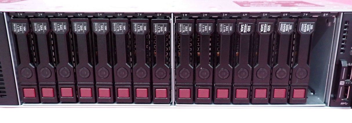 HPE ProLiant DL380 GEN10 8C Silver 4208 64GB RAM 16Bay 14.64TB Storage 2U Server