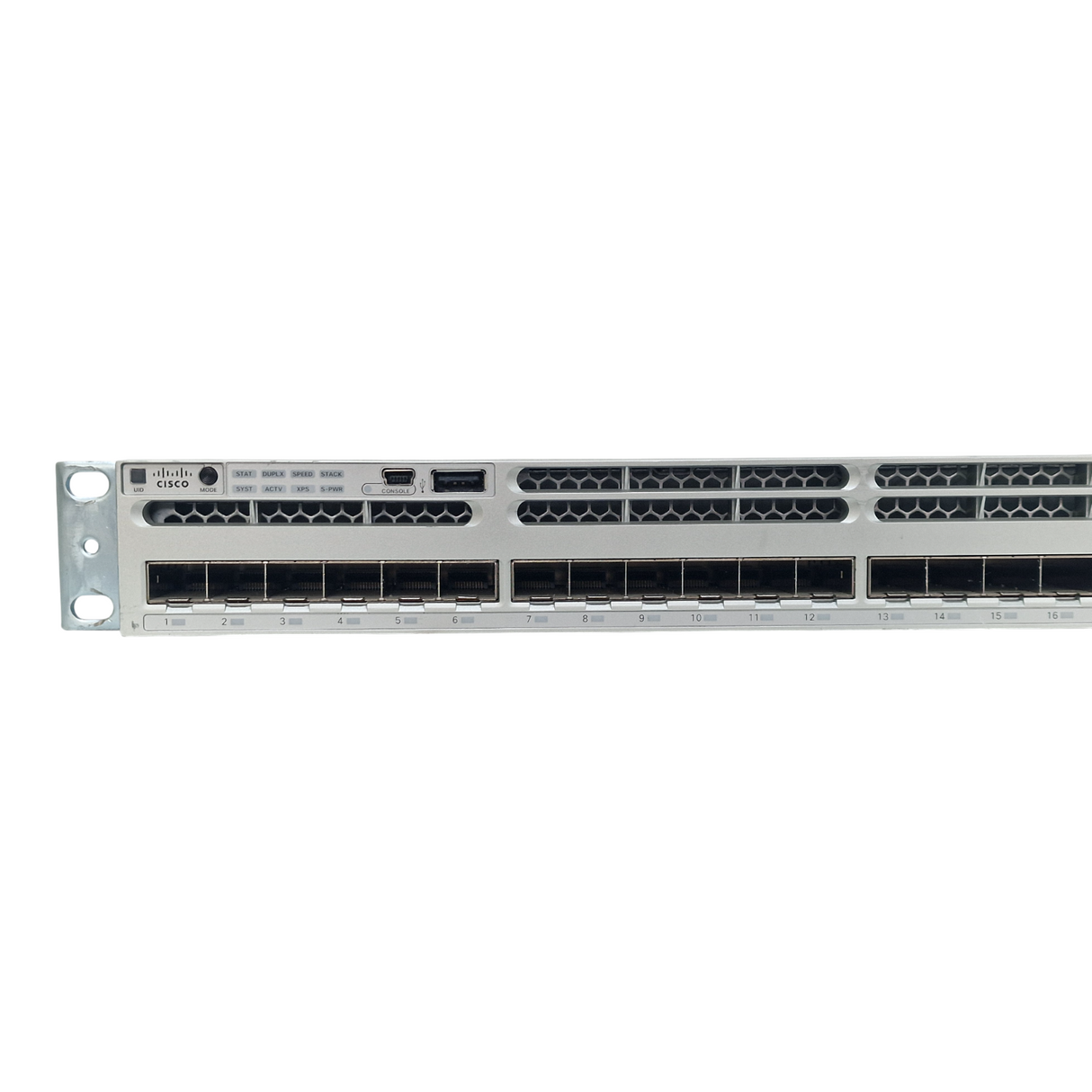 Cisco WS-C3850-24XS-S 24 Port SFP+ L3 1G/10G Rack Mount Gigabit Switch