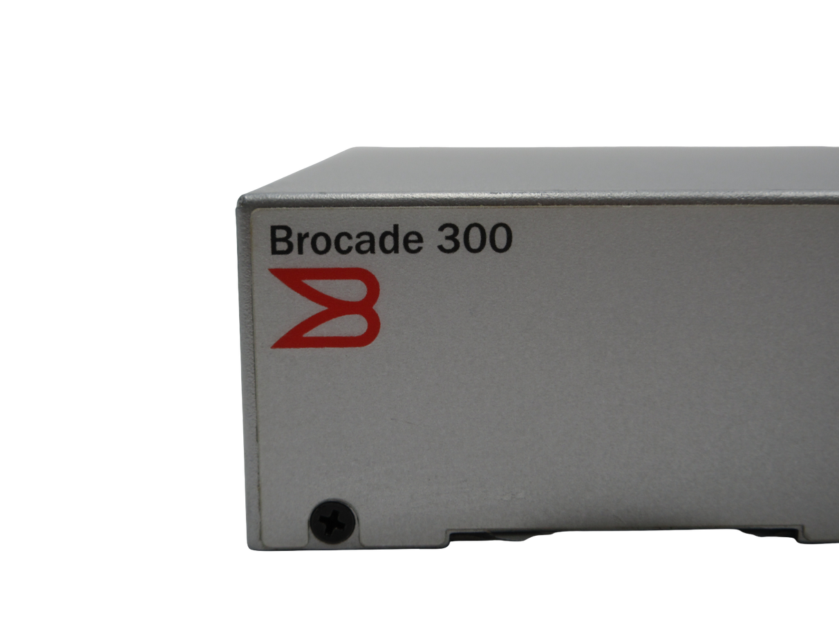 Brocade 300 HD-320-0008 320 24-Port 8Gb Fibre Channel SAN Switch 16 Ports Active