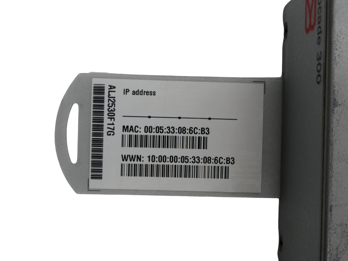 Brocade 300 HD-320-0008 320 24-Port 8Gb Fibre Channel SAN Switch 16 Ports Active