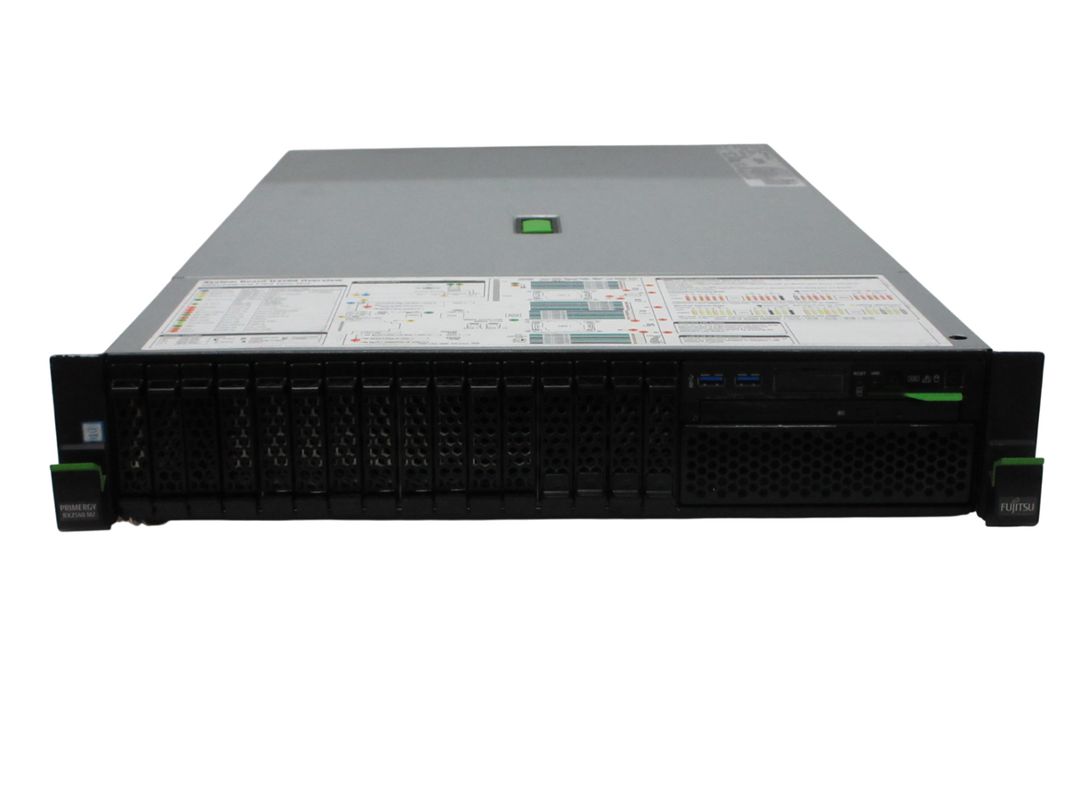 Fujitsu Primergy RX2540 M2 8x 2.5" 2U 24 DDR4 2x E5-2600 V4 EP420i CTO 2U Server