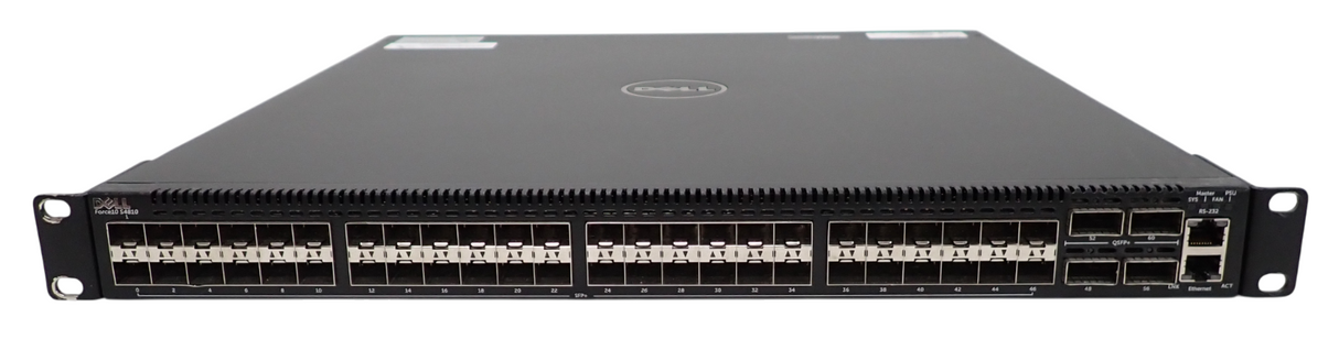 Dell Force10 S4810 S4810-01-64F 48x 10GE SFP+ + 4x 40GE QSFP+ Switch F2B