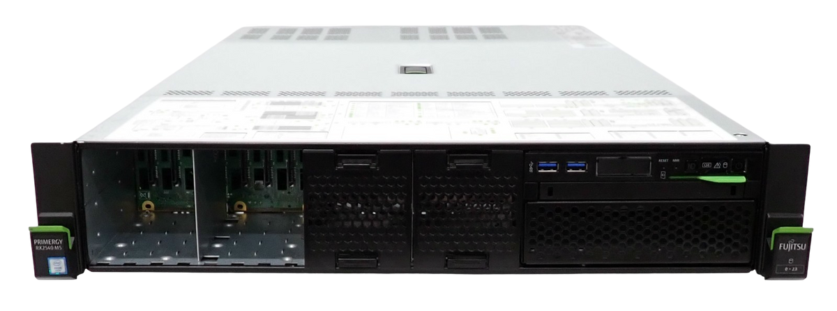 Fujitsu Primergy RX2540 M5 2x 18-Core Gold 6254 3.10GHz 64GB RAM 8-Bay 2U Server