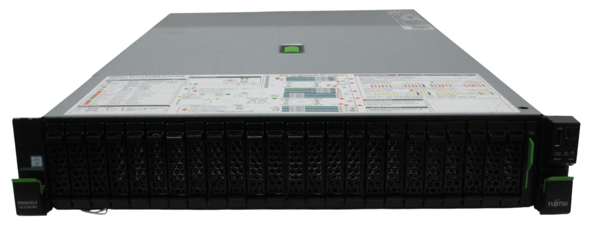 Fujitsu Primergy RX2540 M2 24x 2.5" 2U 24x DDR4 2xE5-2600 V4 EP400i CTO2 Server