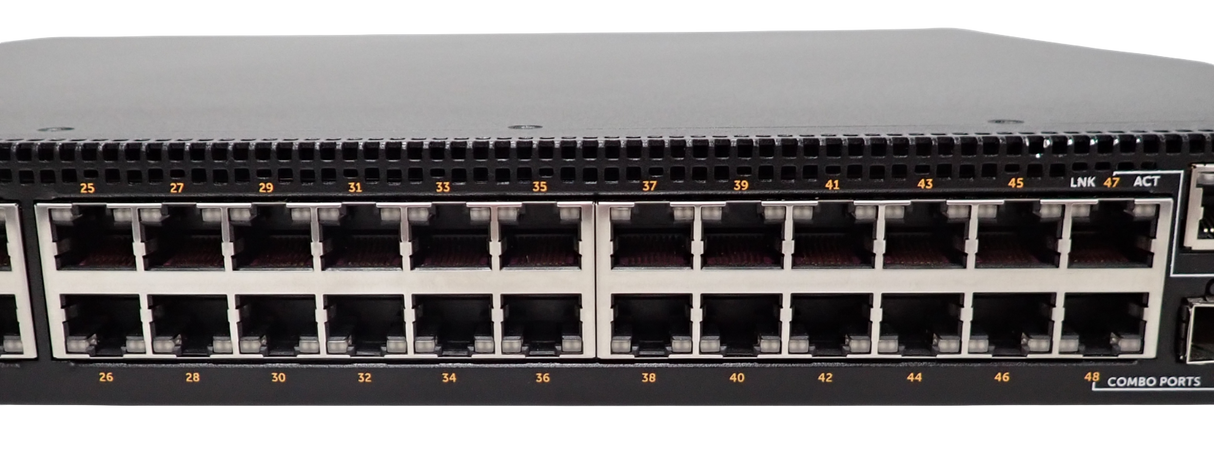 Dell PowerSwitch S3148P 48x 1GE PoE+ RJ45 (2x Combo) + 2x 10GE SFP+ Switch OS9