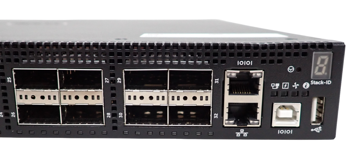 Dell Networking S6000-ON 32x 10/40GbE QSFP+ High Density L3 ToR B2F Switch OS10