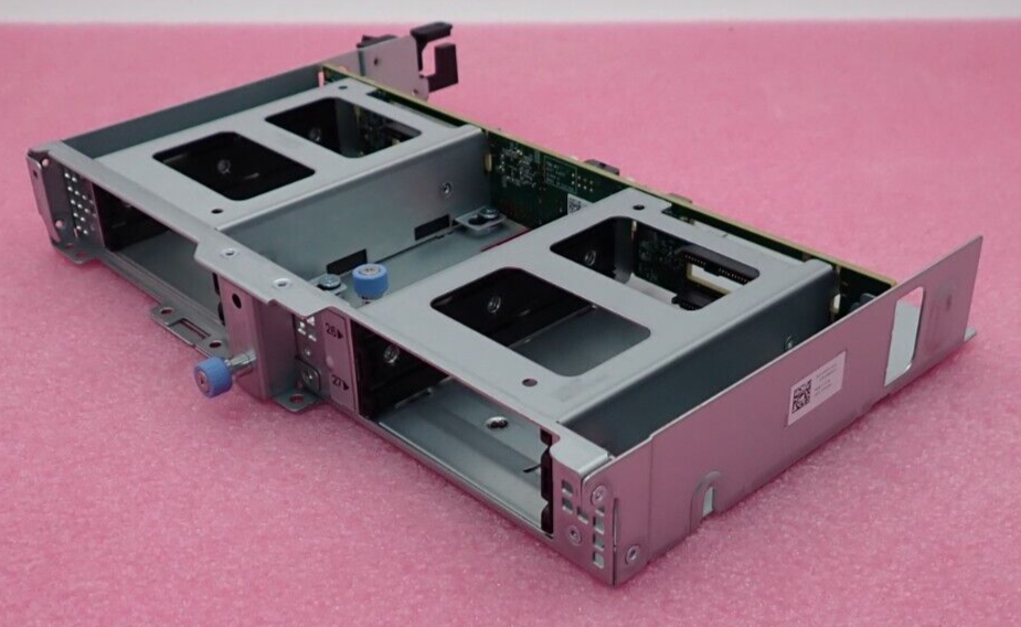 NEW Dell R740xd 4x 2.5" Rear HDD Cage & Backplane Flex Bay Kit + Cables - WMJR0