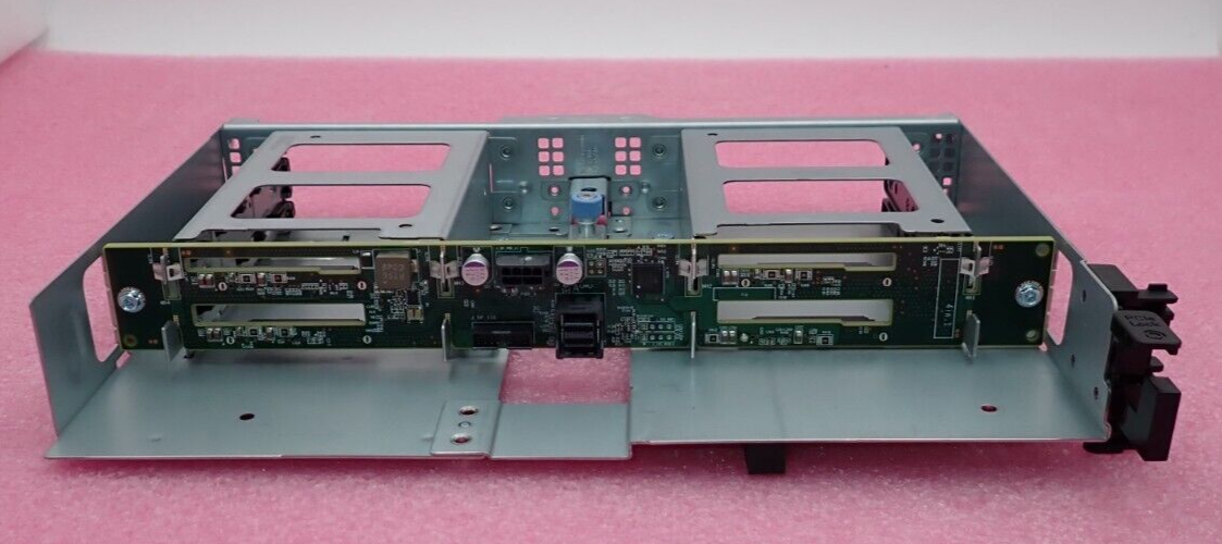 NEW Dell R740xd 4x 2.5" Rear HDD Cage & Backplane Flex Bay Kit + Cables - WMJR0