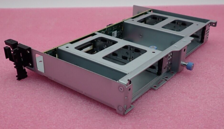NEW Dell R740xd 4x 2.5" Rear HDD Cage & Backplane Flex Bay Kit + Cables - WMJR0