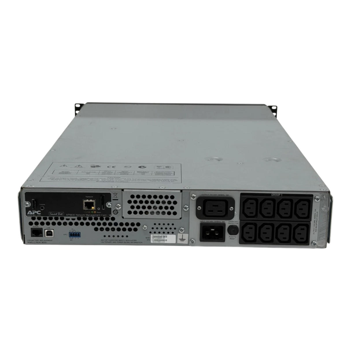 APC Smart-UPS SMT2200RMI2U 2200VA LCD 230V 2U Rackmount UPS w/ New Battery Cells