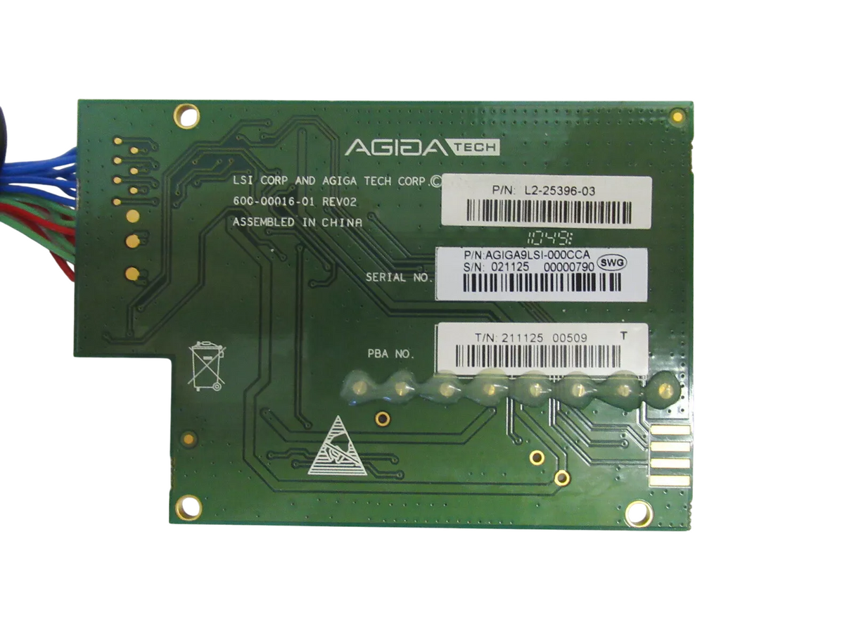 LSI MegaRAID SAS9260CV-4I SAS 6GB/s SAS+SATA PCIe2.0 + L2-25391-02B Cache Module