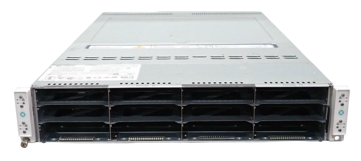 Supermicro 6028BT-HNC0R+ 12-Bay 4x X10DRT-B+ CTO Nodes 2x E5-2600v4/ v3 24-DIMM